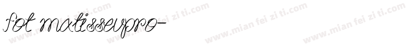 fot matissevpro字体转换